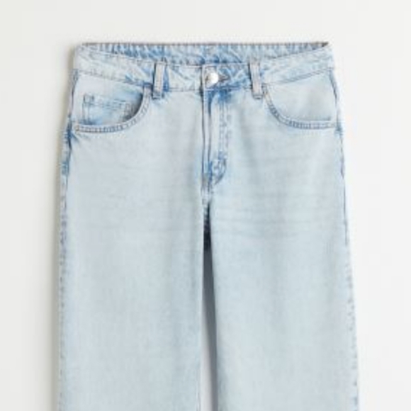 H&M Divided Low Waist Wide Leg Jean - Picture 1 of 6